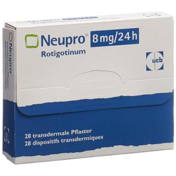 Neupro Matrixpfl 8 mg/24h bag 28 pcs