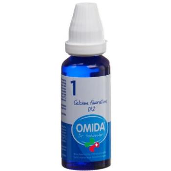 Omida Schuessler No. 1 Calcium fluoratum Dil D12 Bottle 30 ml