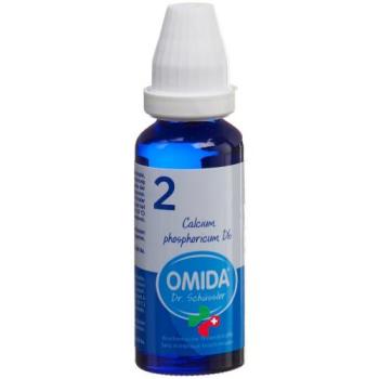 Omida Schuessler Nr2 Calcium phosphoricum Dil D 6 Fl 30 ml