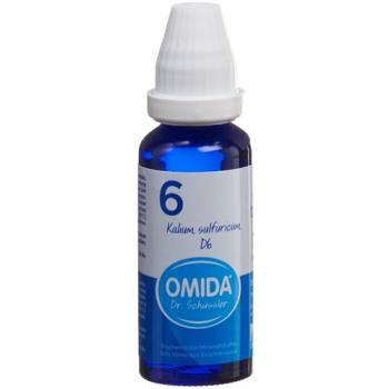 Omida Schuessler Nr6 Potassium sulfuricum Dil D 6 Fl 30 ml