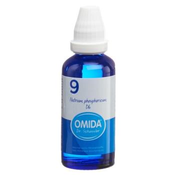 Omida Schuessler Nr9 sodium phosphoricum Dil D 6 Fl 30 ml
