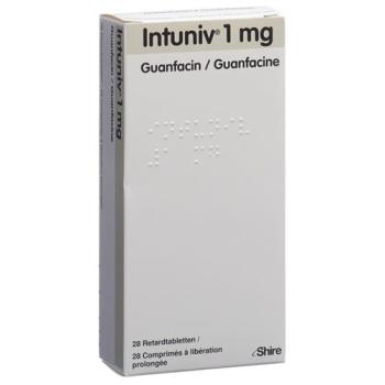 Intuniv Ret Tabl 1 mg 28 pcs