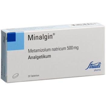 Minalgin Tabl 500 mg oval 20 pcs