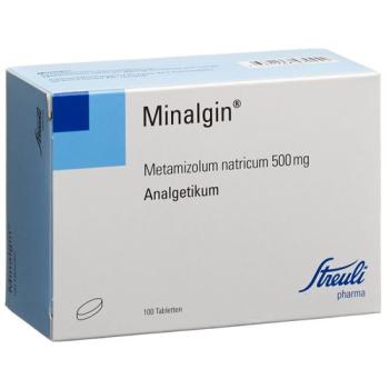 Minalgin Tabl 500 mg oval 100 pcs