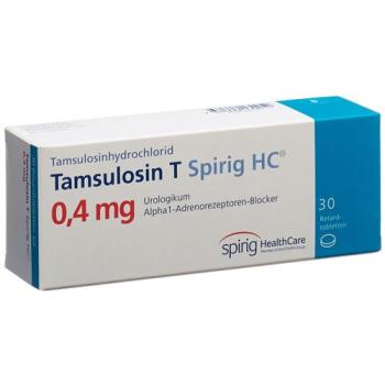 Tamsulosin T Spirig HC Ret Tabl 0.4 mg 30 pcs