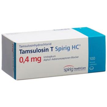 Tamsulosin T Spirig HC 0.4mg 100 Retard Tabletten