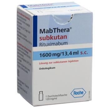 MabThera Inj Conc 1600 mg/13.4 ml s.c. pierce