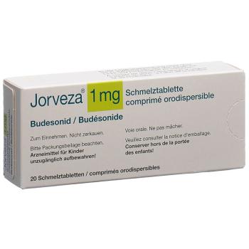 Jorveza Melting Tablet 1 mg 20 pcs