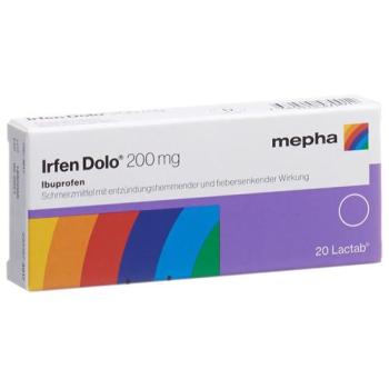 Irfen Dolo Lactab 200 mg 20 pcs