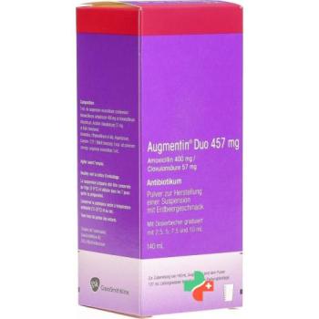 Augmentin Duo Pulver 457 mg Suspension Flasche 140 ml