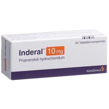Inderal Filmtablet 10 mg 50 pcs