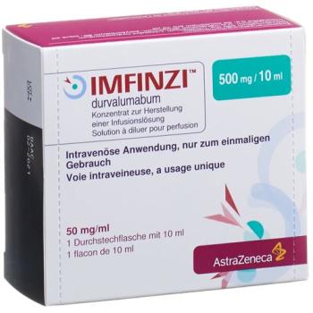 Imfinzi Inf Conc 500 mg/10ml per 10 ml
