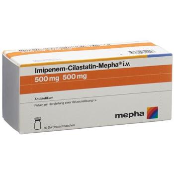 Imipenem-Cilastatin-Mepha Trockensub 500/500mg for the production e