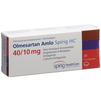 Olmesartan Amlo Spirig HC Filmtabl 40mg/10mg 100 pcs