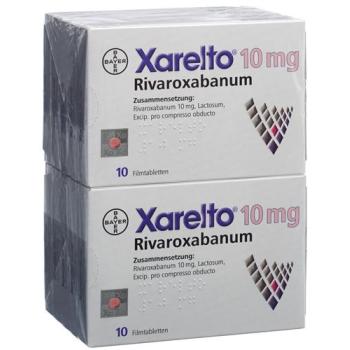 XARELTO film tablets 10 mg