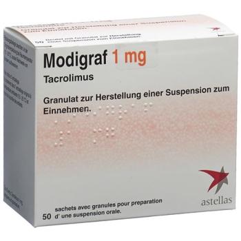 Modigraf Gran 1 mg bag 50 pcs