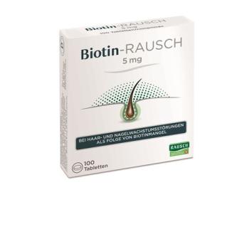 Biotin Rausch Tabletten 5mg 100 Stück