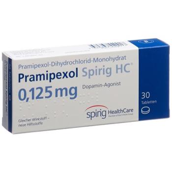 Pramipexole Spirig HC Tabl 0.125 mg 30 pcs