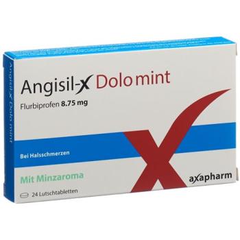 Angisil-X Dolo lozenges 8.75 mg mint 24 pcs