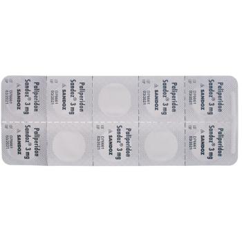 Paliperidone Sandoz Ret Tabl 3 mg 28 pcs