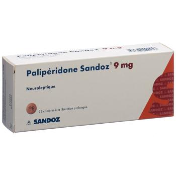 Paliperidone Sandoz Ret Tabl 9 mg 28 pcs