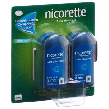 Nicorette Polar Mint lozenges 2 mg 80 pcs