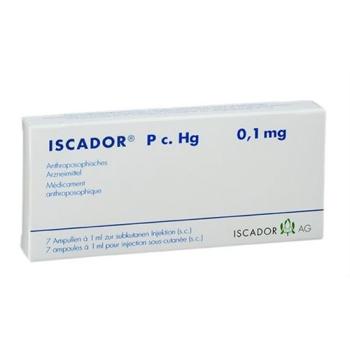 Iscador PC. Hg Inj L&ouml;s 0.1 mg Amp 7 pcs