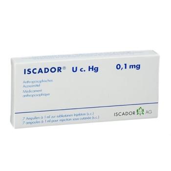 Iscador U U c. Hg Inj L&ouml;s 0.1 mg Amp 7 pcs