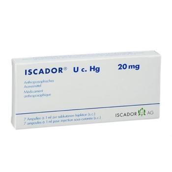 Iscador U c. Hg Inj L&ouml;s 20 mg Amp 7 pcs