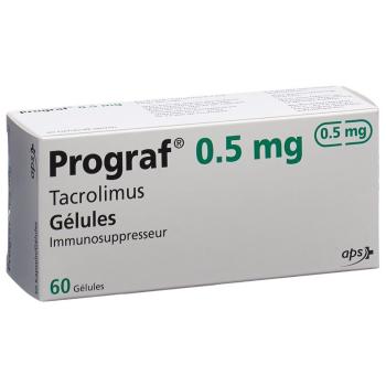 Prograf (PI) caps 0.5 mg 60 pcs