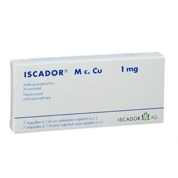 Iscador M c. Cu Inj L&ouml;s 1 mg Amp 7 pcs
