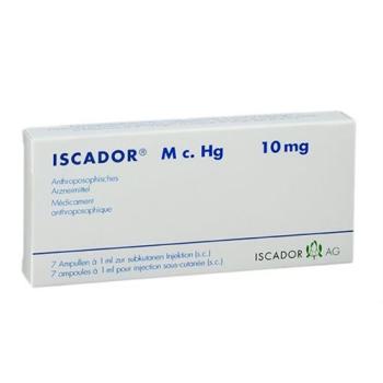 Iscador M c. Hg Inj L&ouml;s 10 mg Amp 7 pcs
