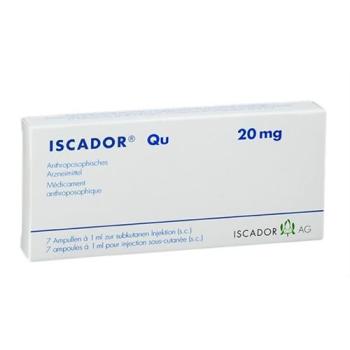 Iscador Qu Inj L&ouml;s 20 mg Amp 7 pcs