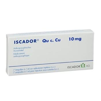 Iscador Qu c. Cu Inj L&ouml;s 10 mg Amp 7 pcs