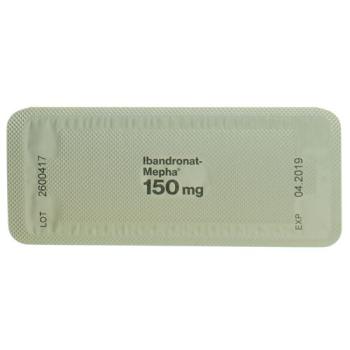 Ibandronat-Mepha 150 mg monthly tablets 3 pieces