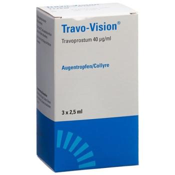 Travo-Vision Gtt Opht 40 mcg/ml 3 Fl 2.5 ml