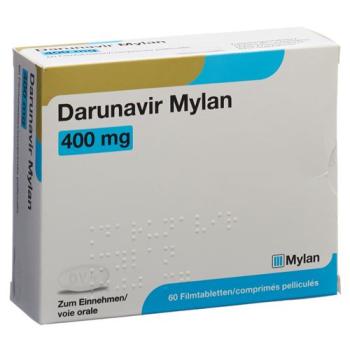 Darunavir Mylan film tablets 400 mg 60 pcs