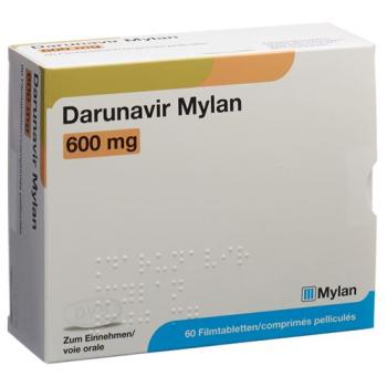 Darunavir Mylan film tablets 600 mg 60 pcs