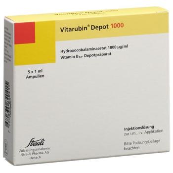 Vitarubin Depot 1000 mcg/ml 10 Ampullen 1 ml