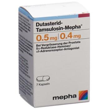 Dutasterid-Tamsulosin-Mepha Kaps 0.5/0.4 mg Ds 90 pcs