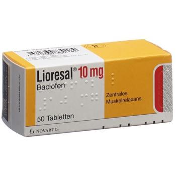 Lioresal tabl 10 mg 200 pcs