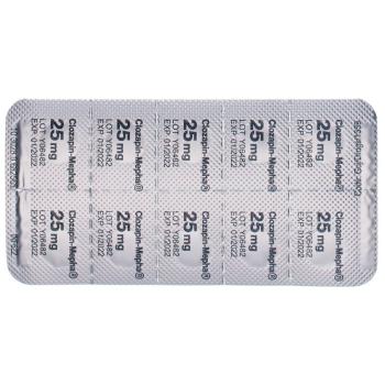 Clozapin-Mepha Tabl 25 mg 50 pcs