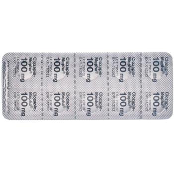 Clozapin-Mepha Tabl 100 mg 50 pcs