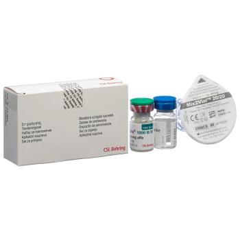 Idelvion dry sub 1000 IU with solvent and administration set Du