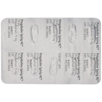Pregabalin Spirig HC Caps 75 mg 14 pcs