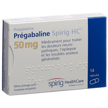 Pregabalin Spirig HC Caps 50 mg 14 pcs