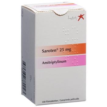 Saroten Filmtablet 25 mg Ds 100 pcs
