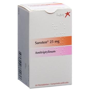 Saroten Filmtablet 25 mg Ds 50 pcs
