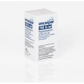 Oncaspar dry sub 3750 IE throughput
