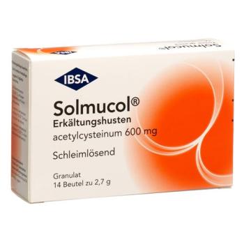 Solmucol Cold Cough granules 600 mg bag 14 pcs